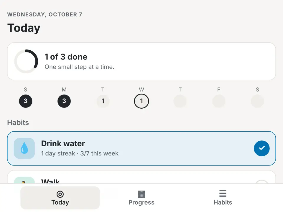 Habit Tracker preview